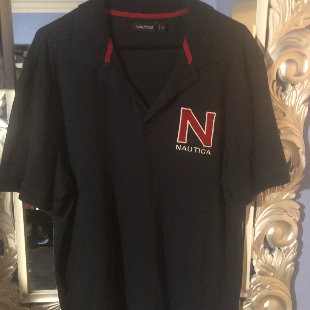 Nautica pique varsity style